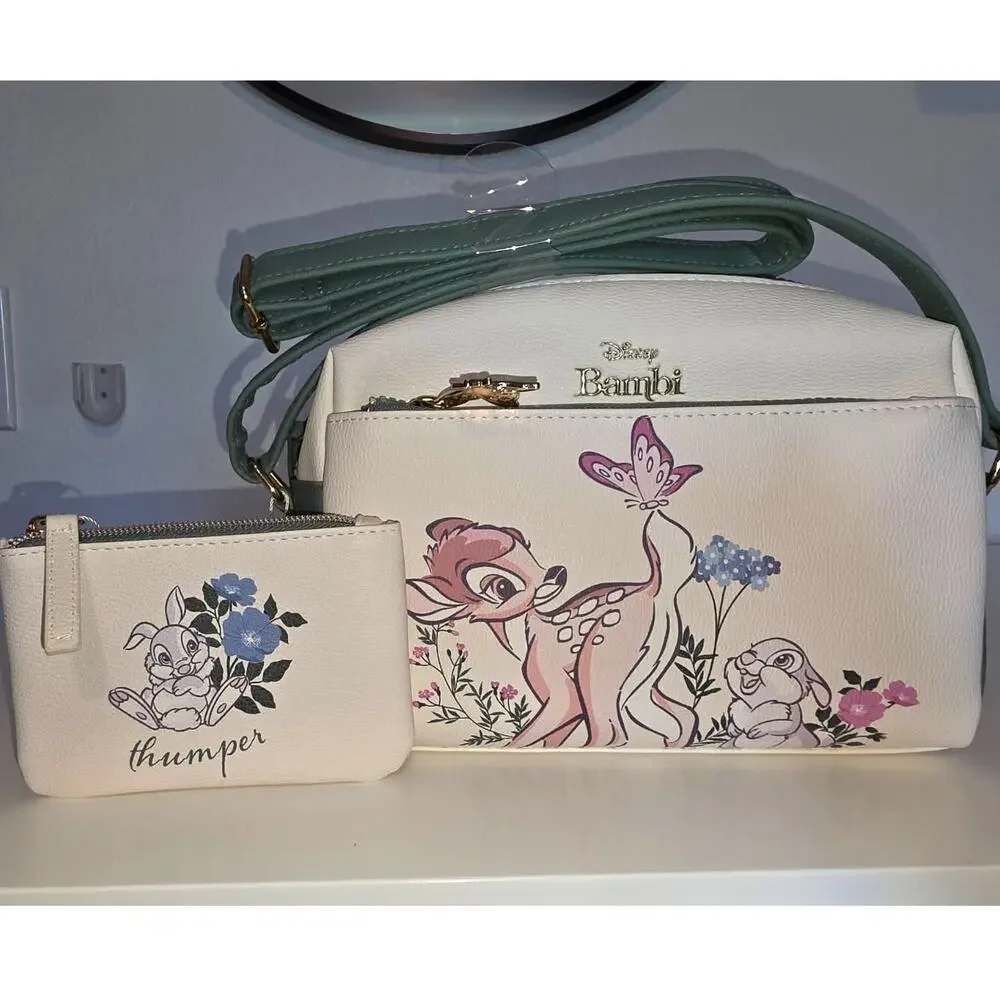 Primark Disney Bambi Crossbody + Thumper Coin Pouch | NWT